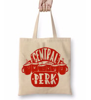 Central Perk Friends Bez Çanta Uzun Saplı