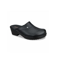 Ceyo 9878-14 Anatomik Taban Kadın Sabo Terlik Siyah 35-40