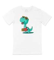 Yeşil Dinozorlu Tişört
