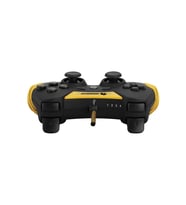 GAMEBOOSTER GB-J54Y USB Kablolu Oyun Kolu, Çift Titreşim Motorlu, Ergonomik Sarı Tasarım, PC ve PS3 Uyumlu Gamepad