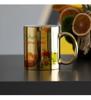 Diyetisyene Hediye Gold Kupa Bardak 002