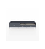 Hyperion TV Ünitesi 2 Raflı 3 Çekmeceli  220x44x51 Antrasit-Aytaşı/Antrasit