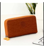 Givenza Hans Klinkır Büyük Boy Çok Bölmeli Kadın Kartlık Cüzdan (Taba)