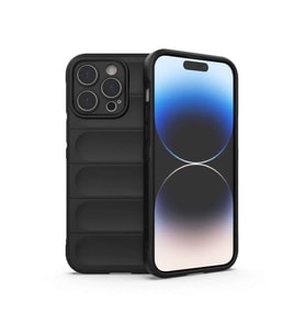 iPhone 14 Pro Kılıf Optimum Silikon - Siyah