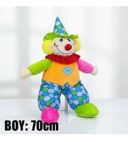 70 cm BÜYÜK BOY Palyaço Peluş Oyuncak Bebek