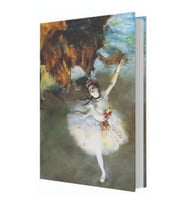 DEFFTER ART OF WORLD / EDGAR DEGAS THE STAR 14X20 SERT KAPAK ÇİZGİLİ DEFTER 96 YP.