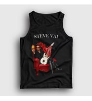 Presmono Unisex Siyah Virtuoso Gitarist Steve Vai Atlet 551953tt