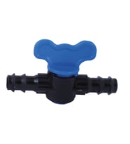 20'lik Damla Sulama Plastik Küresel Mini Vana (20x20 mm - 100 Adet)