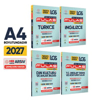 2027 8.Sınıf Full LGS Altın Seri(FULAS)LGS/MEB Örnek Çıkmış Modüler Soru Bankası Çözümlü SÖZEL SET