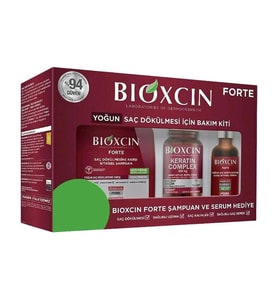 Bioxin Forte Yoğun Saç Dökülmesi İçin Bakım Kiti - Diş Beyazlatıcı Köpük Hediye
