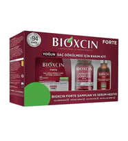 Bioxin Forte Yoğun Saç Dökülmesi İçin Bakım Kiti - Diş Beyazlatıcı Köpük Hediye