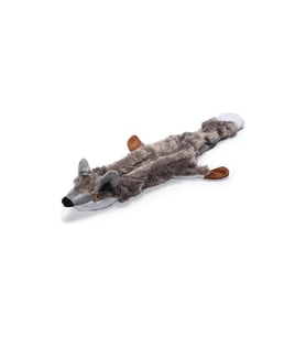 Beeztees Köpek Oyuncağı, Sesli, Tilki, Peluş, Gri, 52x15x2,5cm