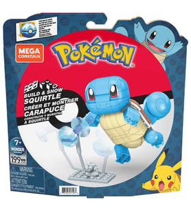 GYH00 MEGA™ Pokémon™ Squirtle - Yap ve Oyna Figürler 199 parça +7 yaş