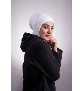 Krem Pratik Hazır Geçmeli Bone Viskon Kumaş Hijab Spor 2106_40
