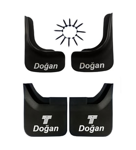 Tofaş Doğan Uyumlu 4'lü Ön Arka Set Paçalık Çamurluk Tozluk TFS1UX904