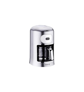 Korkmaz Drippa 86402 Tek Tuşlu Inox Filtre Kahve Makinesi (Gümüş)