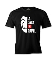La Casa De Papel - Maestro Siyah Erkek Tshirt
