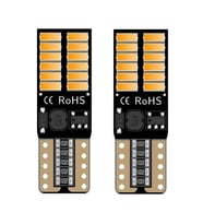 T10 Turuncu 24 LED Park Ampulü 12V Dipsiz  2 adetTek Adet