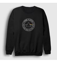 Presmono Unisex Siyah Moon Pink Floyd Sweatshirt 76710tt