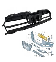 Audi A4 Profil Tutucu 2013-2015 8K0807233G