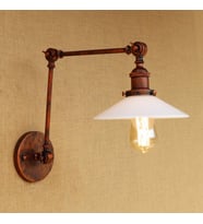 RİOLİGHT RETRO ÜÇ MAFSALLI HAREKETLİ BAŞLIK METAL APLİK ŞAPKA ÇAPI:22CM (Bakır)