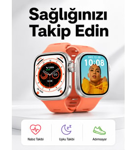 Akıllı Saat Nabız Ölçebilen Yeni Nesil Gps Ve Adımsayar Özelliği (kopya)