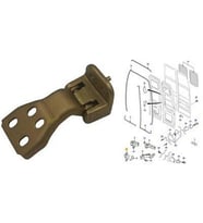 Ford Transit V184 V347 2001  Kapı Alt Menteşe Arka Sol 180 Derece (Oem No:Yc15V429A15Aj)