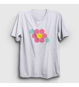 Presmono Unisex Beyaz Zoe Lee Mucize Uğur Böceği Miraculous Ladybug T-Shirt 488168tt