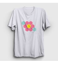 Presmono Unisex Beyaz Zoe Lee Mucize Uğur Böceği Miraculous Ladybug T-Shirt 488168tt
