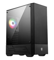 MSI Mag Forge 111R Temperli Cam 1 x 120MM Argb Fan Atx Gaming Bilgisayar Kasası