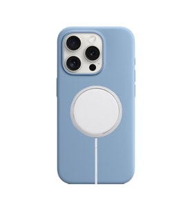 BİKAPAK MAGSENSE IPHONE 15 PRO LIGHT BLUE KAPAK