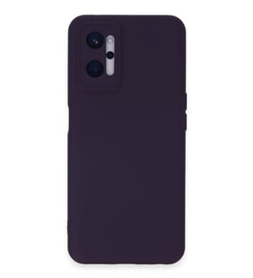Newface Realme 9i 4G Kılıf Nano içi Kadife Silikon - Mor