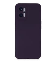 Newface Realme 9i 4G Kılıf Nano içi Kadife Silikon - Mor