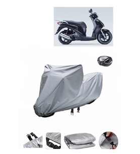 Honda PS 150i  Su Geçirmez Motosiklet Brandası ARKA ÇANTA UYUMLU