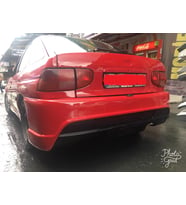 Ford Escord Arka Tampon (Fiber) (Siyah)