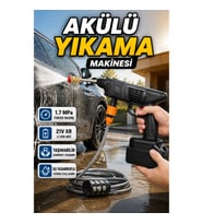Akülü Araba Yıkama Makinesi 21V XR Li-Ion 1.7 MPa Basınçlı Taşınabilir Model