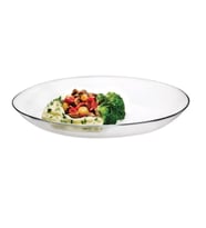 Paşabahçe 10336 İnvitation Oval Servis Tabağı 21 Cm (Renksiz)