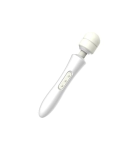 White Magic Massager Profesyonel 20 Modlu Double Güçlü Masaj Aleti
