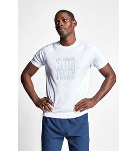 LESCON 22B-1015 KOŞU KISA KOL TSHIRT (Beyaz)
