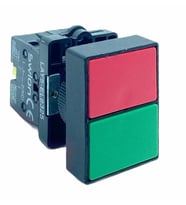 LOCKWAY LAY5-EL8325 İkiz Buton Yeşil Kırmızı