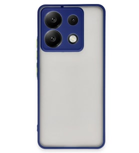 Redmi Note 13 5G Kılıf Montreal Silikon Kapak - Lacivert