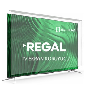 REGAL 55RT01900 TV EKRAN KORUYUCU - Regal 55" inç 139 Ekran Uydu Alıcılı 4K Ultra Hd Smart Tıvo LED Tv