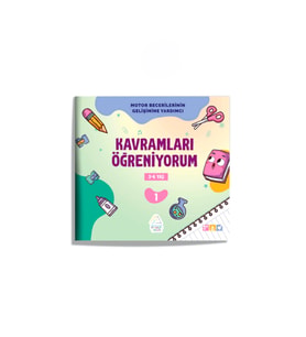 Kavramları Öğreniyorum (Etkinlik Kitabı) (Krem)