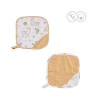 Lama Muslin Bebek Banyo Kese Seti - 2 Adet (Çok Renkli)
