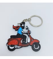 Atkılı Motorcu -Mavi -  Anatharlık