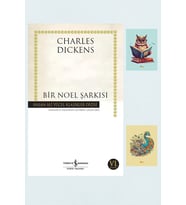 Bir Noel Şarkısı - Hasan Ali Yücel Klasikler - Charles Dickens - iş bankası (2 NOT DEFTERLİ) (Krem)