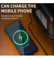 Wıson WS-4343 Çok Fonksiyonlu Solar Şarjlı Powerbanklı Kamp Lambası