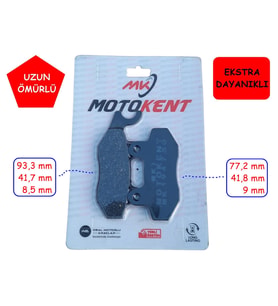 Kawasaki Disk Balata Fa228 Mtk Ters Çengel Ninja H2 Sx Se Arka-Suzuki Burgman An 400(07-18) Ön