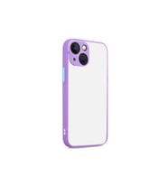 Apple iPhone 13 Uyumlu Kılıf Zore Hux Kapak (Lila)