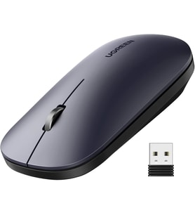 Kablosuz Fare, 2,4 Ghz Usb Bağlantısı, Maks. 4000 Dpi, 18 Ay Pil Ömrü. Pc, Mac, Dizüstü Bilgisayar, Windows 11, 10, 8.1, 7, Macos, Linux Ile Uyumlu (Siyah)